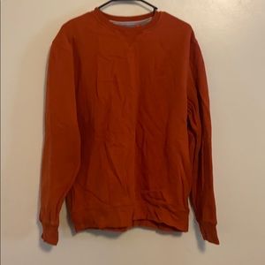 Men’s IZOD orange sweatshirt Size medium